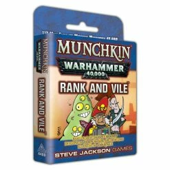STEVE JACKSON GAMES Munchkin Warhammer 40,000: Rank And Vile Card Game Non-Collectible Card Games