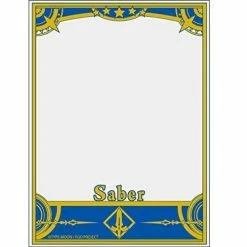 Character Guard Fate Grand Order Saber Pattern Of The World Over Sleeves 80 CT FGO Card Sleeves