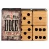 SPIN MASTER Dice Sets Giant Wood Dice (5) Dice Set 2 SPIN MASTER Dice Sets Giant Wood Dice (5) Dice Set