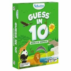 SPIN MASTER Guess In 10: World Of Animals Town Card Game