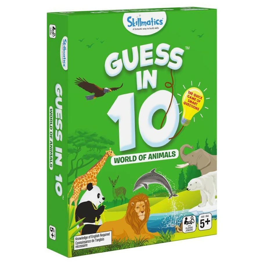 SPIN MASTER Guess In 10: World Of Animals Town Card Game 3 SPIN MASTER Guess In 10: World Of Animals Town Card Game