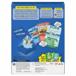 SPIN MASTER Non-Collectible Card Games Guess In 10: Wheels, Wings And More Card Game