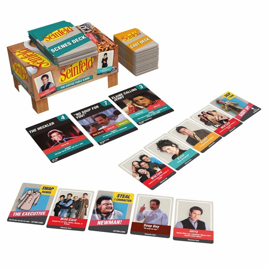 SPIN MASTER Seinfeld Card Game Non-Collectible Card Games 4 SPIN MASTER Seinfeld Card Game Non-Collectible Card Games