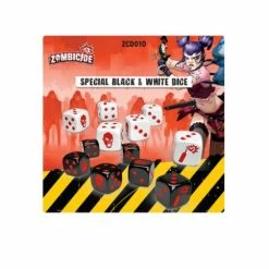CMON Zombicide 2nd Edition: Special Black & White Dice