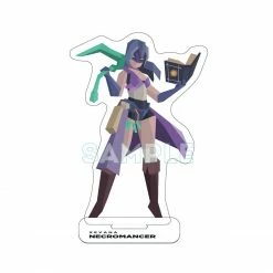 Wizardry Foundry Deck Boxes & Storage Boxes Grimoire Deck Box, Immortal Store 800+ Standard Size Cards + Spelloria Acrylic Character Stands Xevana (Bundle)