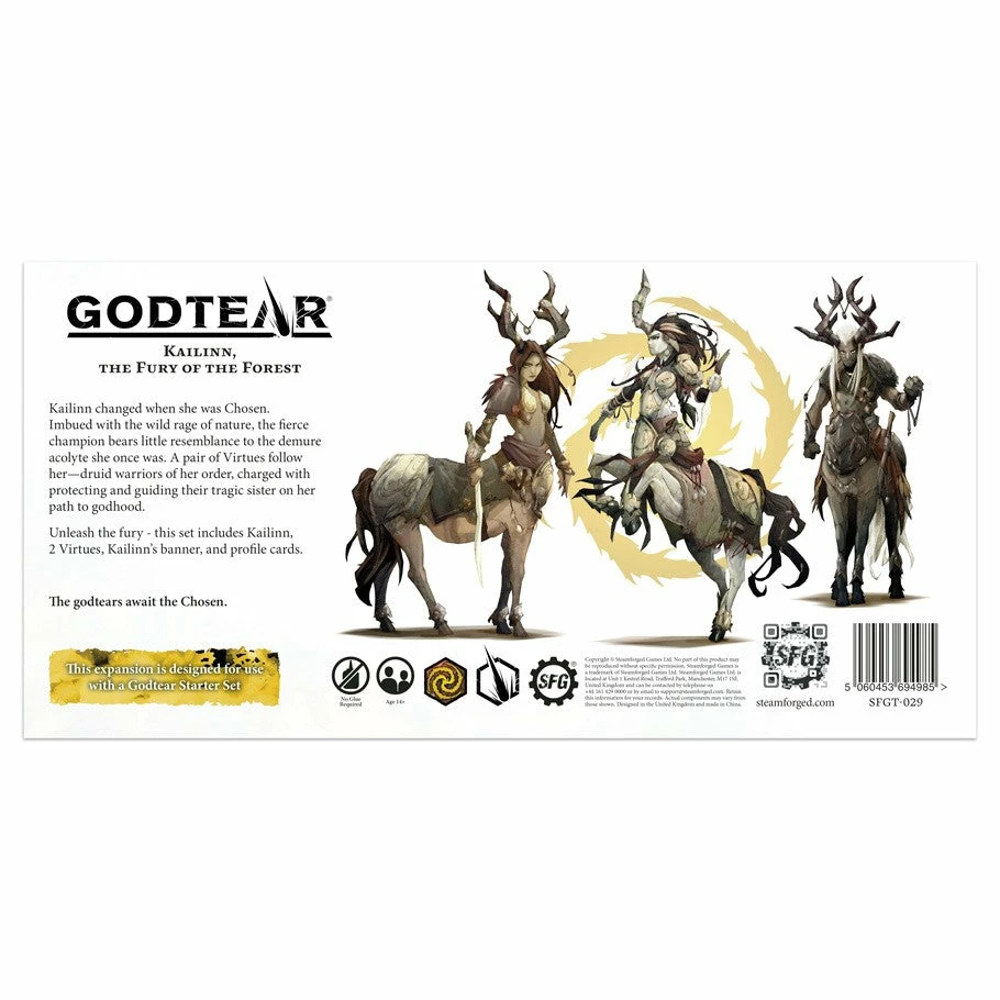 STEAMFORGED GAMES Godtear: Kailinn, The Fury Of The Forest & Virtue Miniatures Miniature Games 4 STEAMFORGED GAMES Godtear: Kailinn, The Fury Of The Forest & Virtue Miniatures Miniature Games