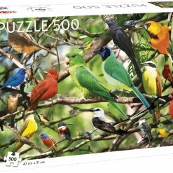 Tactic USA Puzzles Puzzle: Exotic Birds 500pcs