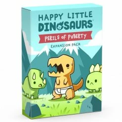 TEETURTLE Non-Collectible Card Games Happy Little Dinosaurs: Perils Of Puberty Expansion Card Game [In Stock]