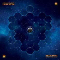 Asmodee Premium Art Play Mat Twilight Imperium Galaxy Game Mat