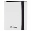 Ultra Pro: Eclipse: Arctic White 2-Pocket Card Binder