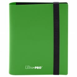 Ultra Pro: Eclipse: Lime Green 2-Pocket Card Binder