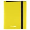 Ultra Pro: Eclipse: Lemon Yellow 2-Pocket Card Binder 2 Ultra Pro: Eclipse: Lemon Yellow 2-Pocket Card Binder