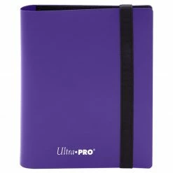 Ultra Pro: Eclipse: Royal Purple 2-Pocket Card Binder