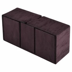 Deck Boxes & Storage Boxes Ultra Pro: Alcove Vault: Suede: Amethyst Deck Box