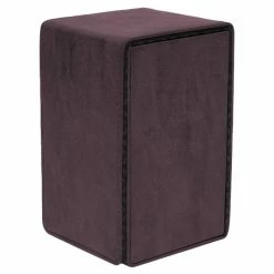 Deck Boxes & Storage Boxes Ultra Pro: Alcove Tower: Suede: Amethyst Deck Box