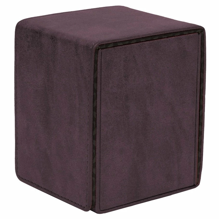 Ultra Pro Deck Box: Alcove Flip: Suede Collection: Amethyst Deck Boxes & Storage Boxes 3 Ultra Pro Deck Box: Alcove Flip: Suede Collection: Amethyst Deck Boxes & Storage Boxes