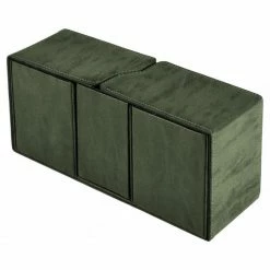 Ultra Pro Alcove Vault: Suede Collection Emerald - Premium Deck Box