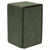 Ultra Pro Deck Boxes & Storage Boxes Deck Box: Alcove Tower: Suede Collection: Emerald 1 Ultra Pro Deck Boxes & Storage Boxes Deck Box: Alcove Tower: Suede Collection: Emerald