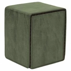 Ultra Pro Deck Boxes & Storage Boxes Deck Box: Alcove Flip: Suede Collection: Emerald