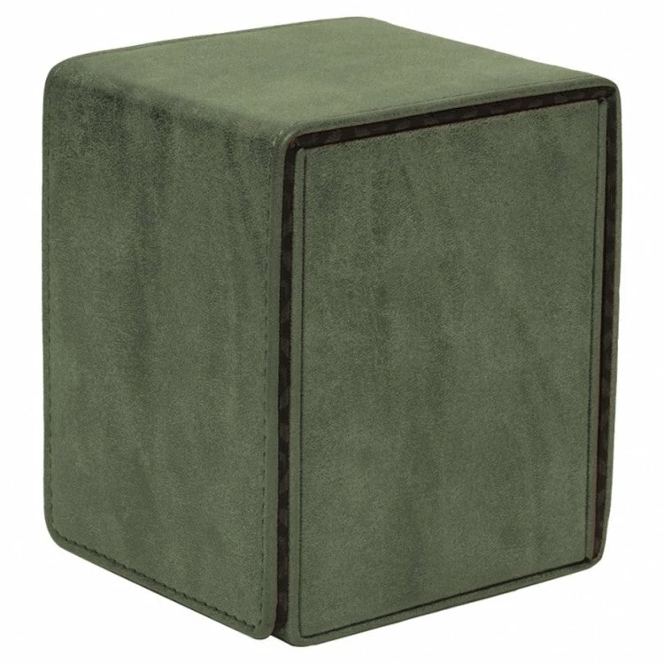 Ultra Pro Deck Boxes & Storage Boxes Deck Box: Alcove Flip: Suede Collection: Emerald 3 Ultra Pro Deck Boxes & Storage Boxes Deck Box: Alcove Flip: Suede Collection: Emerald