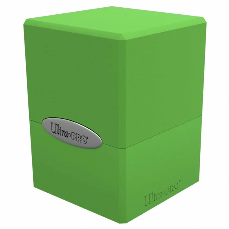 Ultra Pro: Satin Cube - Lime Green Deck Box Deck Boxes & Storage Boxes 3 Ultra Pro: Satin Cube - Lime Green Deck Box Deck Boxes & Storage Boxes