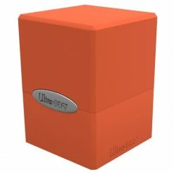 Ultra Pro: Satin Cube - Pumpkin Orange Deck Box