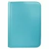 Ultra Pro: Vivid Collection: 4-pocket Zippered Light Blue Pro-Binder