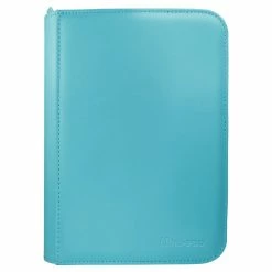 Ultra Pro: Vivid Collection: 4-pocket Zippered Light Blue Pro-Binder