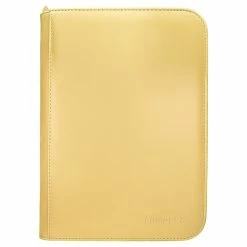 Ultra Pro: Vivid Collection: 4-pocket Zippered Yellow Pro-Binder