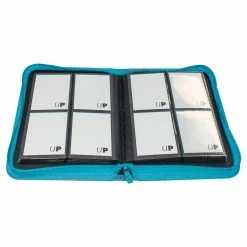 Ultra Pro: Vivid Collection: 4-pocket Zippered Teal Pro-Binder