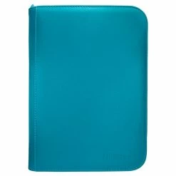 Ultra Pro: Vivid Collection: 4-pocket Zippered Teal Pro-Binder