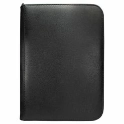 Ultra Pro: Vivid Collection: 4-pocket Zippered Black Pro-Binder