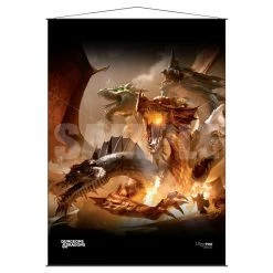 ULTRA PRO Dungeons & Dragons: Cover Series - The Rise Of Tiamat Wall Scroll