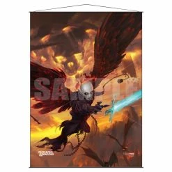 ULTRA PRO Dungeons & Dragons: Cover Series - Baldur`s Gate Avernus Wall Scroll