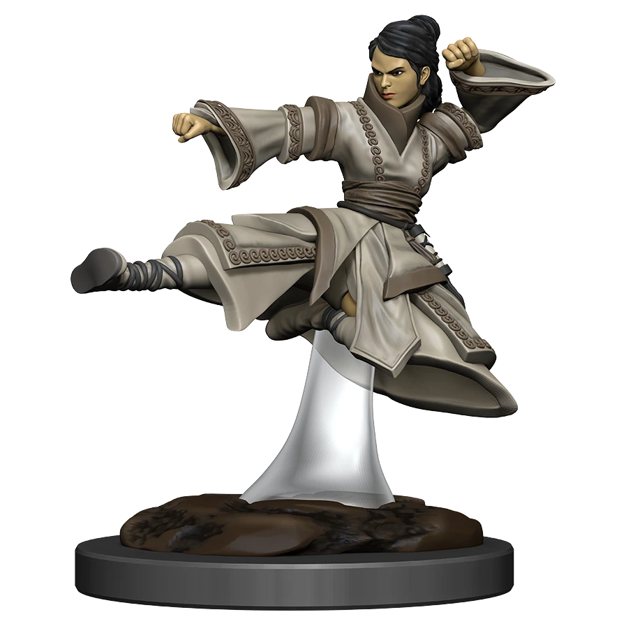 WIZKIDS Miniature Games Dungeons And Dragons D&D: Icons Of The Realms IR: Human Monk Female Premium Miniatures 3 WIZKIDS Miniature Games Dungeons And Dragons D&D: Icons Of The Realms IR: Human Monk Female Premium Miniatures