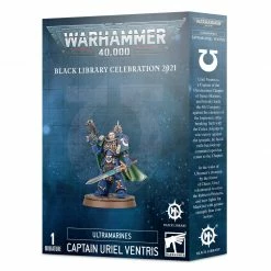 GAMES WORKSHOP Warhammer 40K: Space Marines: Ultramarines Captain Uriel Ventris Miniatures [In Stock] Miniature Games