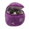 Ultra Pro Dice Holder D20 Plush Dice Bag - Purple 2 Ultra Pro Dice Holder D20 Plush Dice Bag - Purple