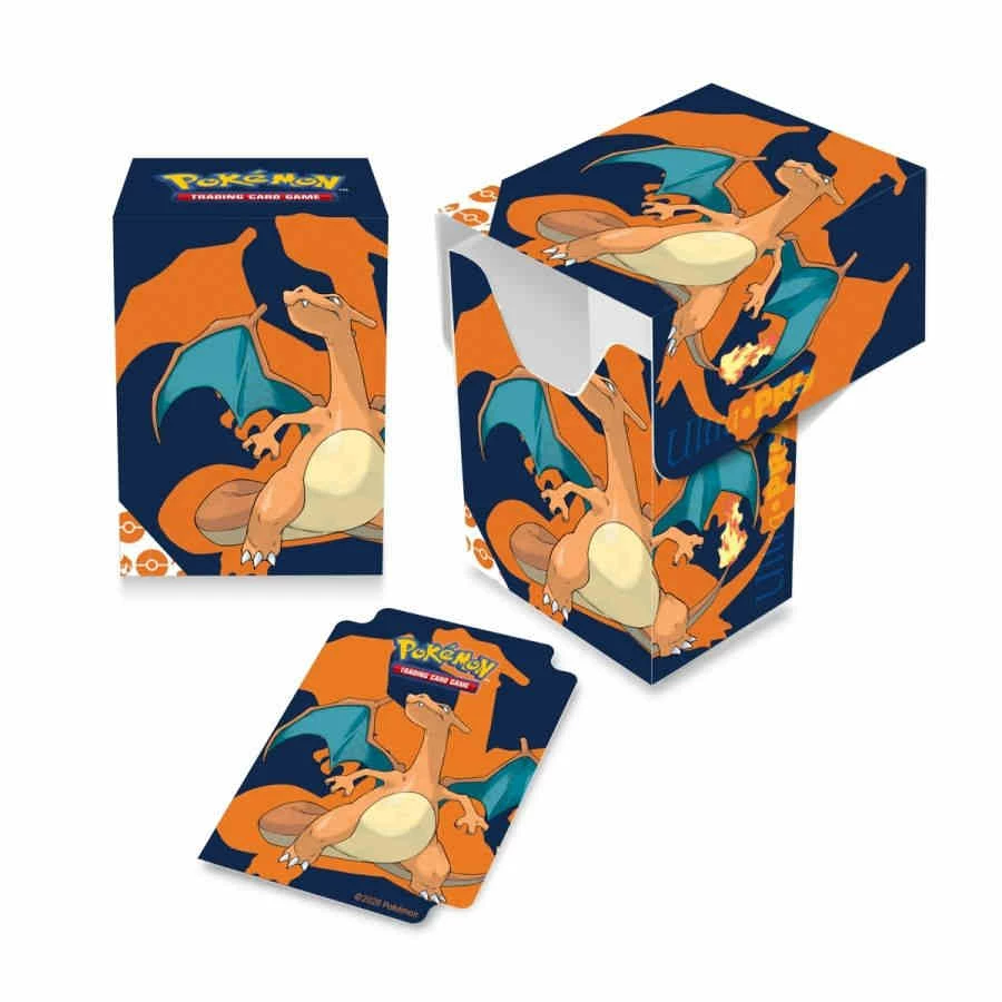 Deck Boxes & Storage Boxes Ultra Pro: Pokemon Deck Box: Charizard 3 Deck Boxes & Storage Boxes Ultra Pro: Pokemon Deck Box: Charizard