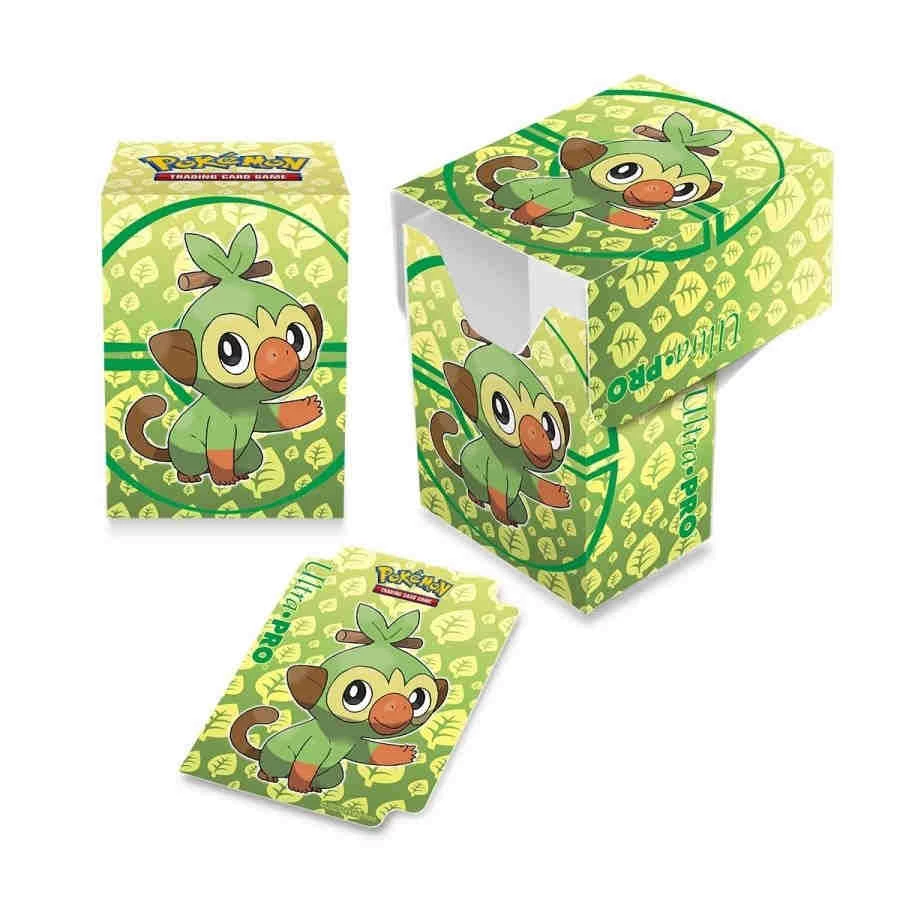 Ultra Pro: Pokemon Deck Box: Sword & Shield: Galar Starters - Grookey Deck Boxes & Storage Boxes 3 Ultra Pro: Pokemon Deck Box: Sword & Shield: Galar Starters - Grookey Deck Boxes & Storage Boxes
