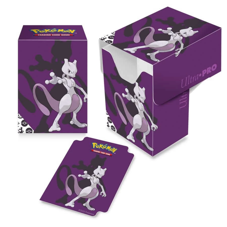 Deck Boxes & Storage Boxes Ultra Pro: Pokemon Deck Box: Mewtwo 3 Deck Boxes & Storage Boxes Ultra Pro: Pokemon Deck Box: Mewtwo