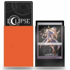 Eclipse - Pumpkin Orange - Ultra Pro Small Matte Basic Sleeves 60CT