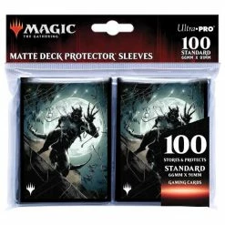 Magic The Gathering CCG: Innistrad Midnight Hunt - Ultra Pro Art Sleeves V.2 (100CT) Card Sleeves