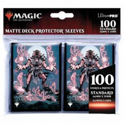 Magic The Gathering CCG: Innistrad Midnight Hunt - Ultra Pro Art Sleeves V.4 (100CT)