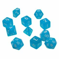 Ultra Pro Eclipse: Poly Sky Blue 11pcs Dice Set [Pre-order] Dice Sets