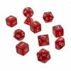 Ultra Pro Eclipse: Poly Apple Red 11pcs Dice Set [Pre-order] Dice Sets