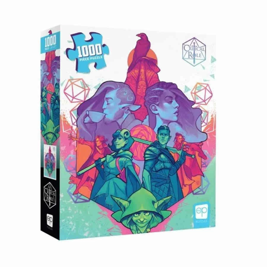USAOPOLY Puzzles Critical Role: Mighty Nein (1,000 Pieces) Puzzle 3 USAOPOLY Puzzles Critical Role: Mighty Nein (1,000 Pieces) Puzzle