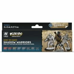 ACRYLICOS VALLEJO WizKids Premium: Shadow Warriors Paints Dungeons & Dragons
