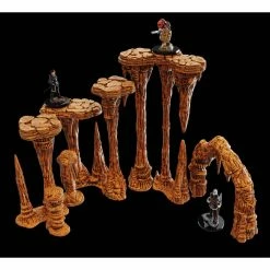 WIZKIDS WarLock Tiles: Accessory - Stalactites & Stalagmites Miniature Game [Pre-order] Miniature Games