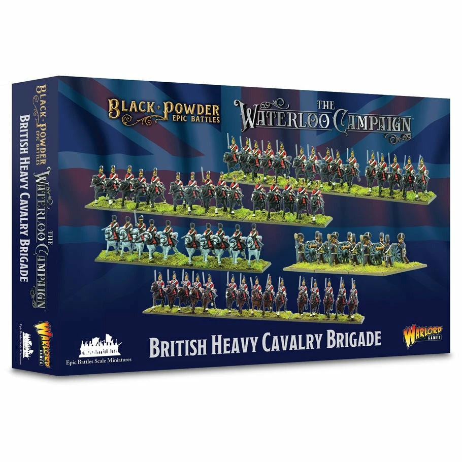 WARLORD GAMES Black Powder: Epic Battles: Waterloo - British Heavy Cavalry Brigade Miniatures Game 3 WARLORD GAMES Black Powder: Epic Battles: Waterloo - British Heavy Cavalry Brigade Miniatures Game
