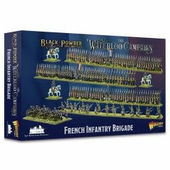 WARLORD GAMES Miniature Games Black Powder: Epic Battles: Waterloo - French Infantry Brigade Miniatures Game